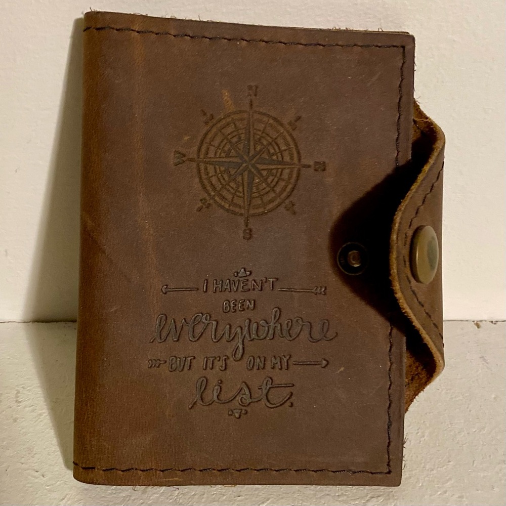 Genuine Leather Passport Holder